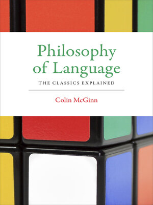 Philosophy of Language - ebook